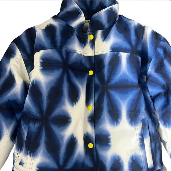 NWOT Free People Movement Bunny Slope Printed Puffer / Blue‎ Print - Picture 4 of 7